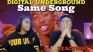 First Time Hearing Digital Underground ft. 2Pac - “Same Song” | Asia and BJ