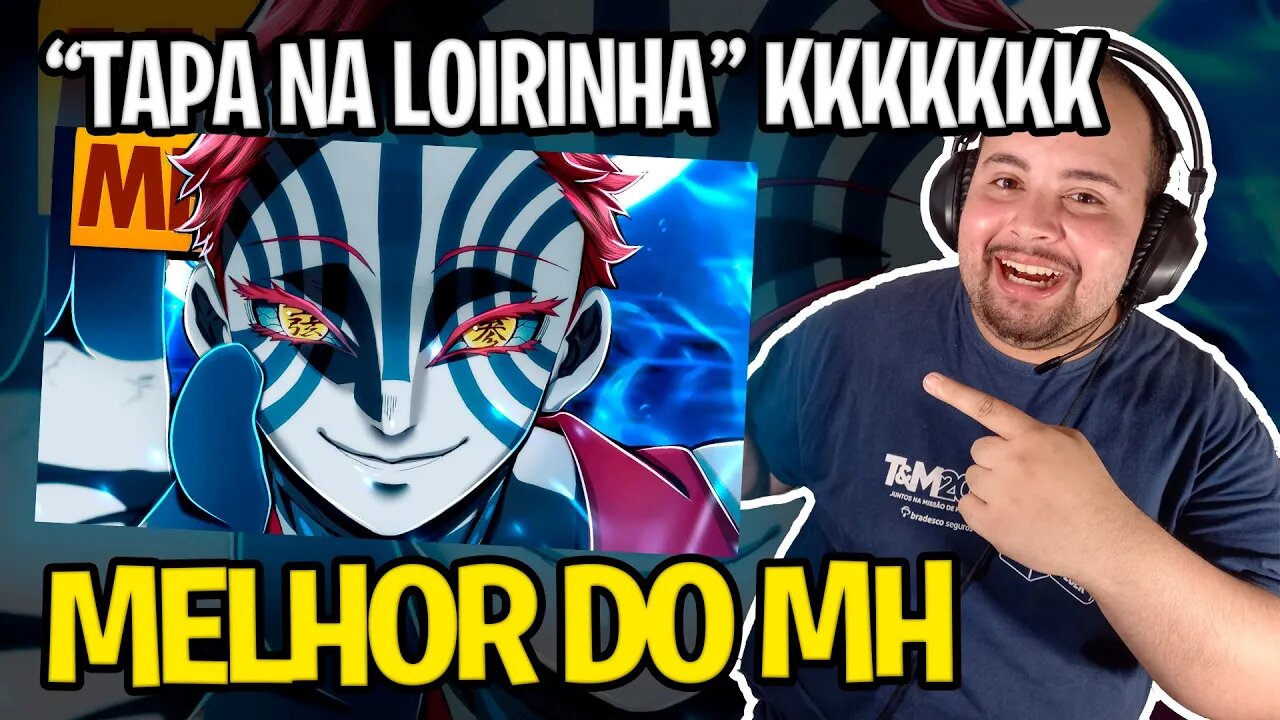 REACT Tipo Akaza 😈 (Kimetsu no Yaiba) | Style Trap | Prod. Sidney Scaccio | MHRAP