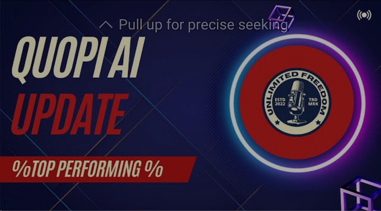 QUOPI A.I UPDATE! TRADING BOT IS BRINGING IN SOME IMPRESSIVE DAILY RETURNS! (ORANGE PILL)
