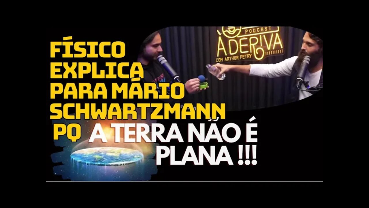 Cálculo prova a Mário Schwartzmann e Petri que a Terra não é Plana | à Deriva