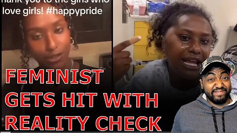 Feminist Brags About Not Needing Men Then BEGS For Mens Help After Man Hits Her In Face With Brick