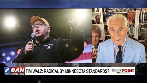 Roger Stone Brands Tim Walz as "Anti-Police" | OAN