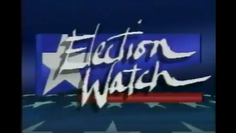 1986 ( Off year ) FULL Election Coverage from CNN ( With full commercials )