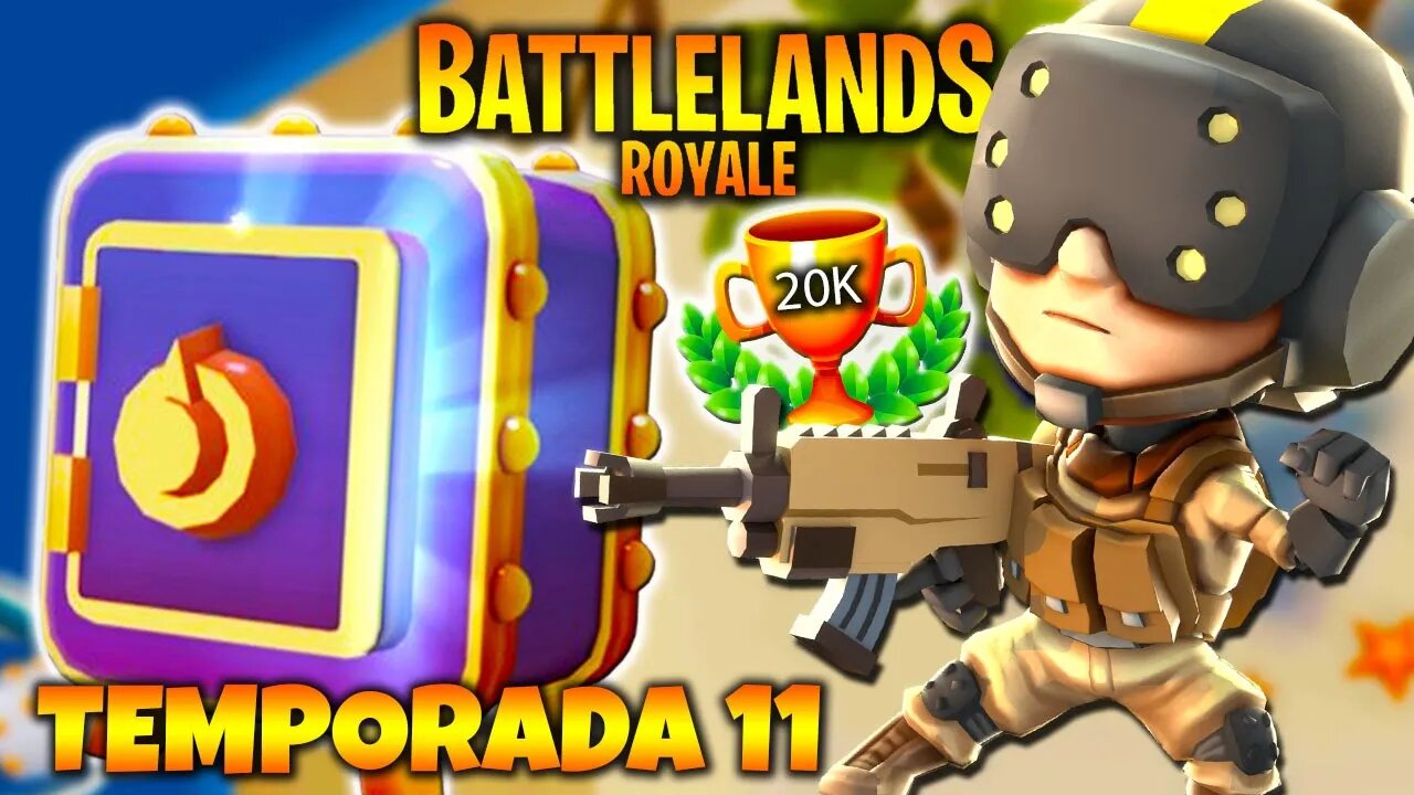 Battlelands Royale | 20 Mil Troféus e Caixa de Batalha na Temporada 11