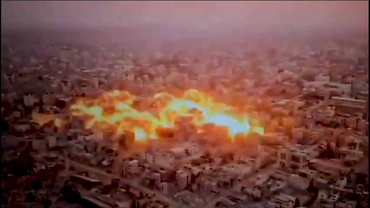 Leveling an entire city block is not “strategic targeting of Hamas”