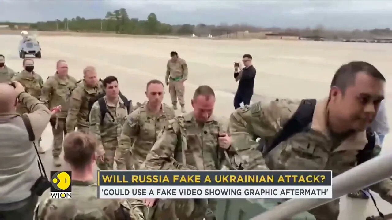 Pentagon claims Russia plotted to film fake attack to justify invading Ukraine