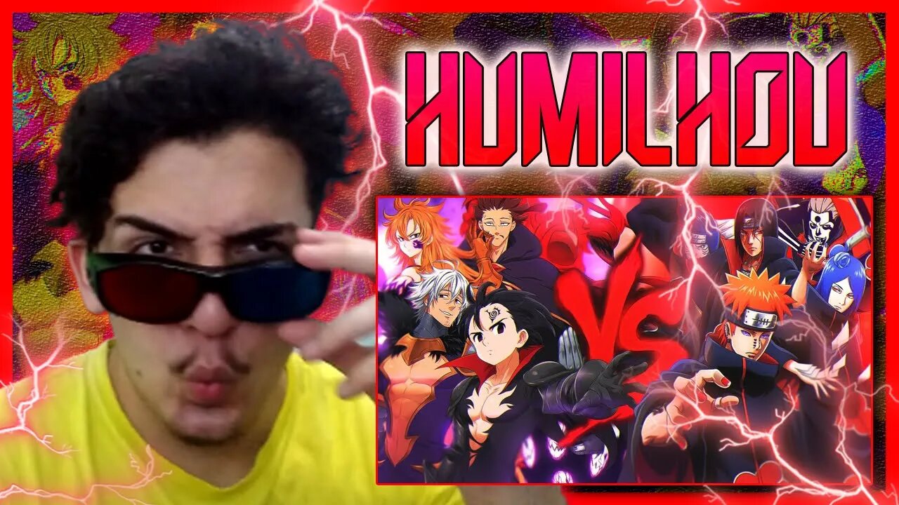 Akatsuki VS. 10 Mandamentos | Combate de Rimas (Prod. Hunter) [ React ]