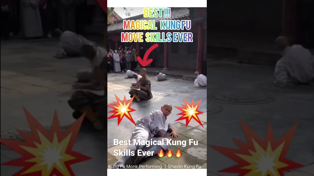 Best Magical Kung Fu Skills Ever 🔥🔥🔥#shorts