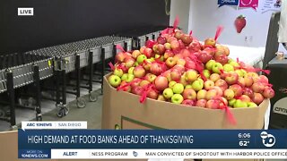 Month of a Million Meals: High demand at food banks ahead of Thanksgiving