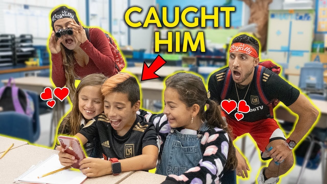 SPYING On Our SON During SCHOOL! **You WON'T BELIEVE It**