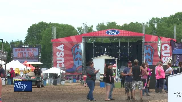 Rain not is stopping Country USA