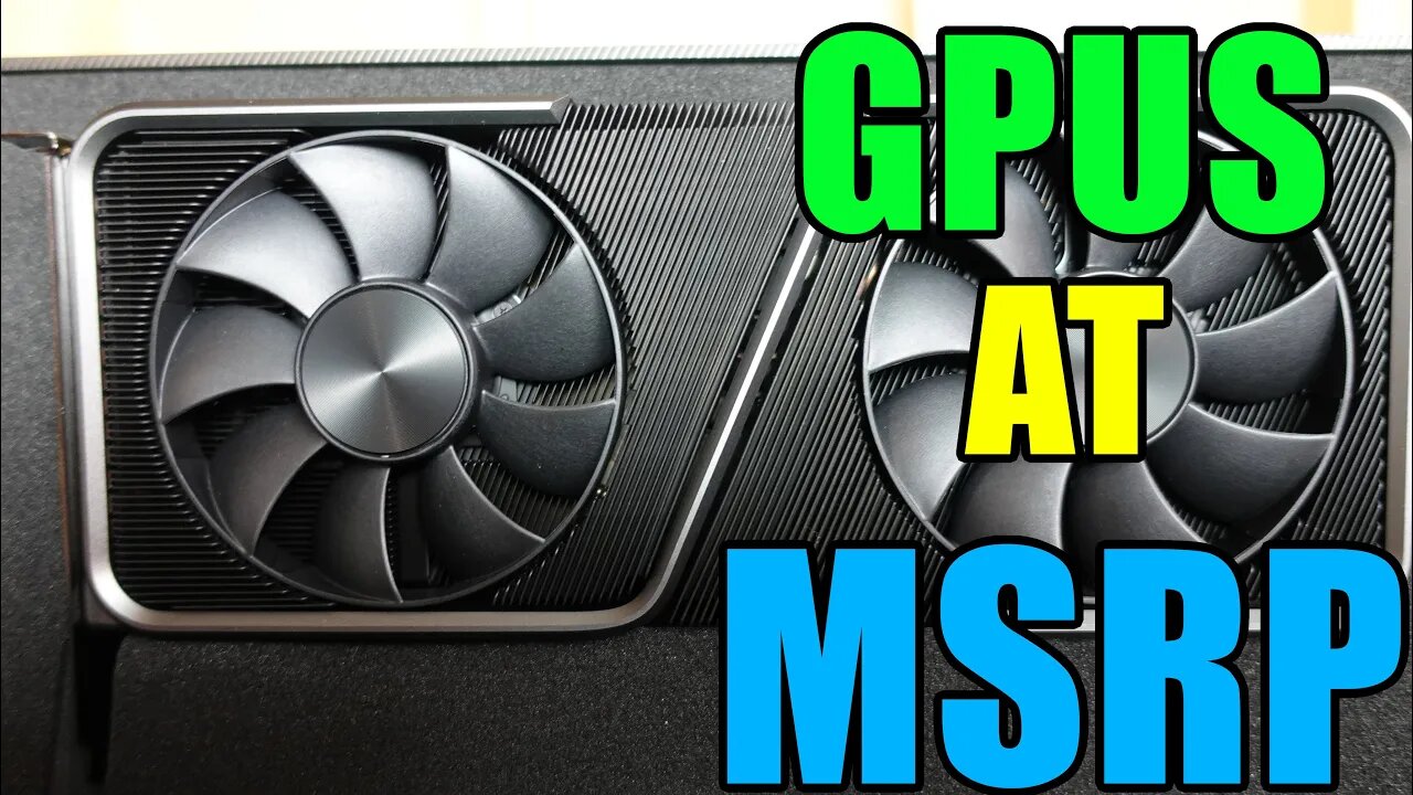 GPUs AT MSRP | My First FE 3070 Card