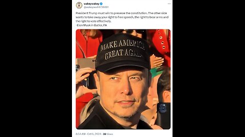 Breaking911 - MUSK: "I'm not just MAGA, I'm dark MAGA!"