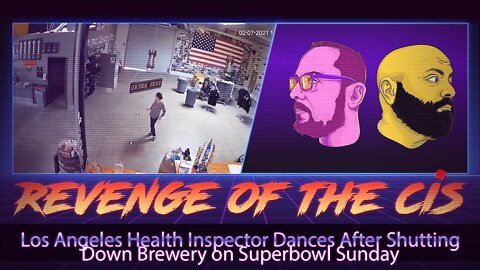 Los Angeles Health Inspector Dances After Shutting Down Brewery on Superbowl Sunday | ROTC Clip