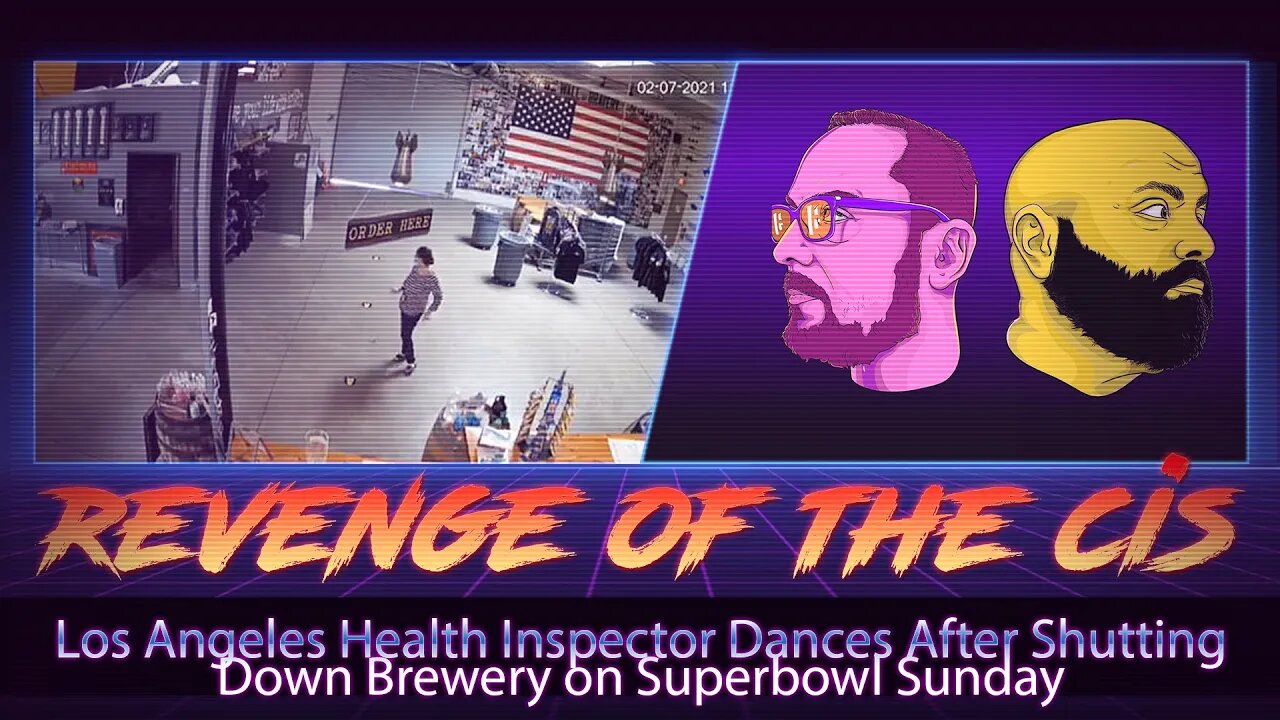 Los Angeles Health Inspector Dances After Shutting Down Brewery on Superbowl Sunday | ROTC Clip