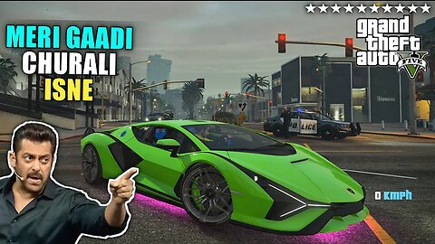 I STOLE A BIG CELEBRITY'S LAMBORGHINI | GTA V GAMEPLAY #4