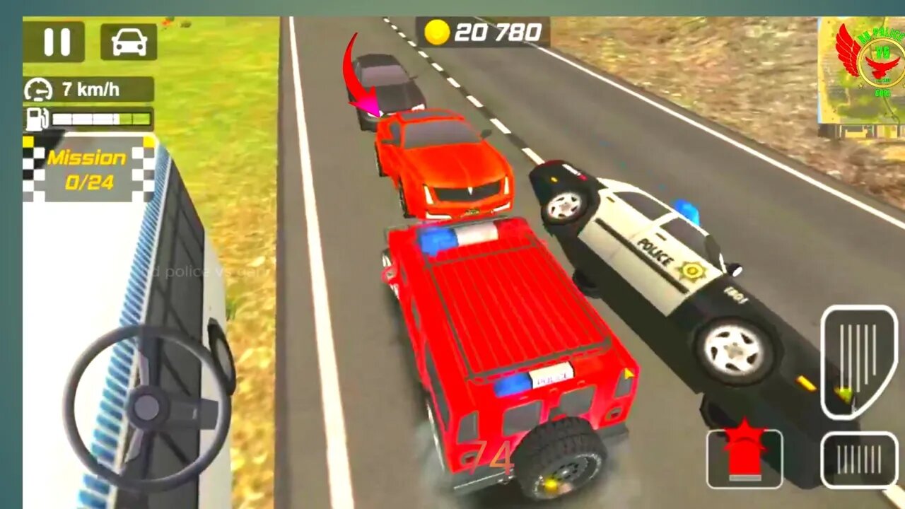 HD police vs gari game #675 police Gameplay Best Car Games Drift Gari Driving 2023 Android