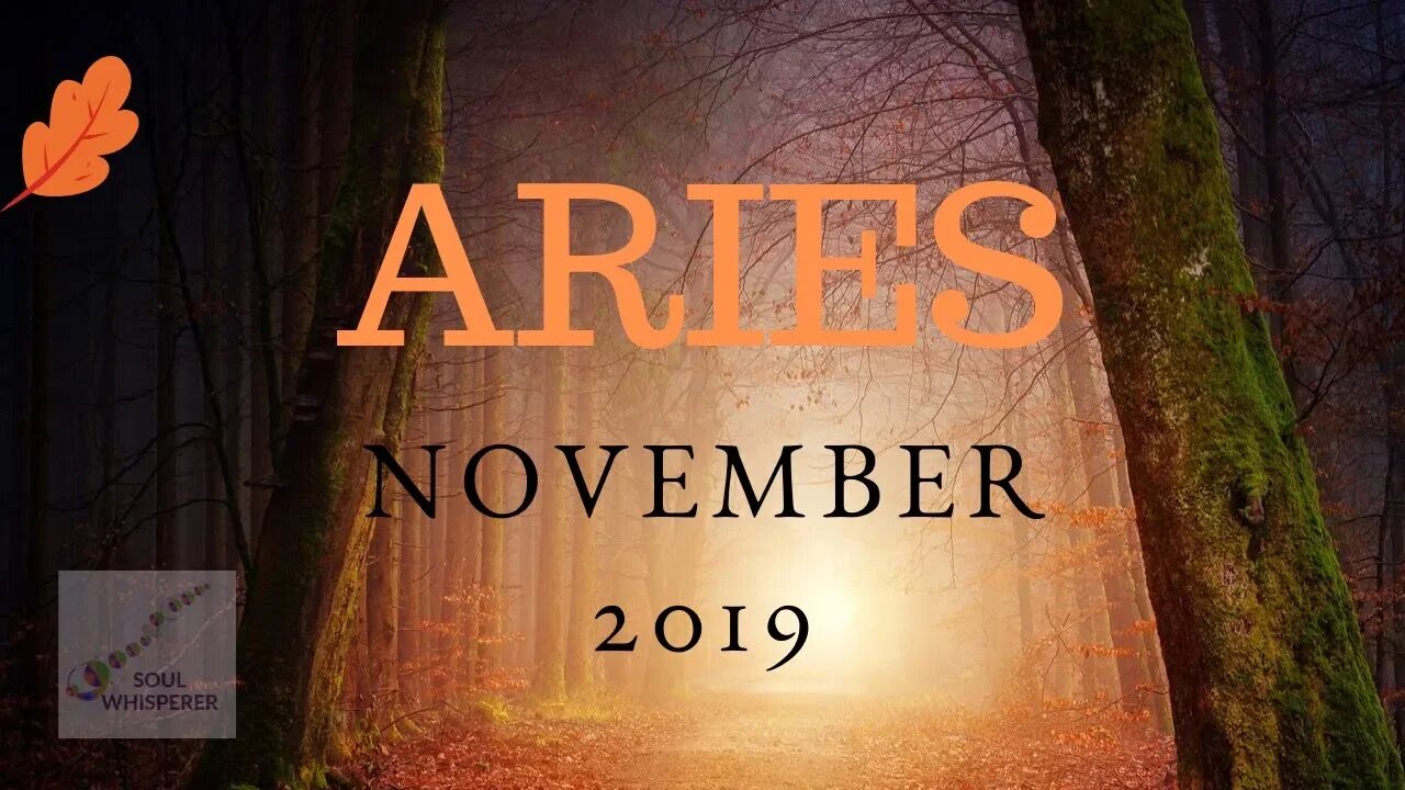 ARIES: Your Star is Going to Shine * November