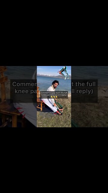Do this to fix knee pain 👆