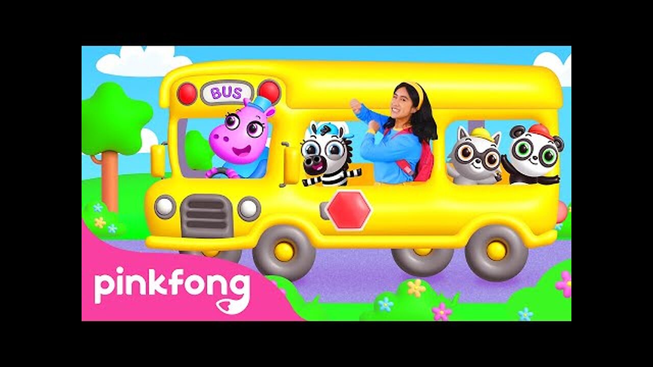 Wheels on the Bus Song | Nursery Rhymes | Educational Video for Kids