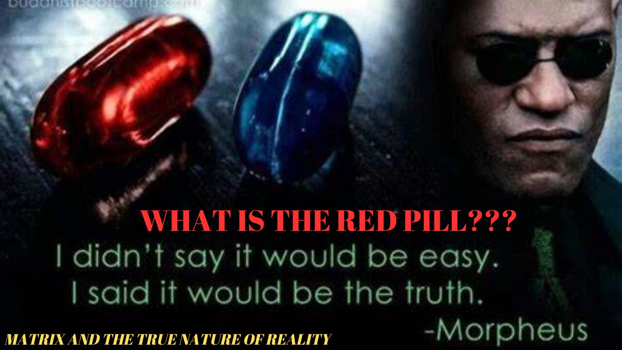 WHAT IS THE RED PILL???