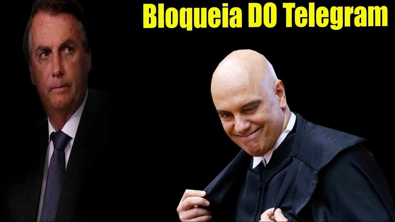 AGORA!! Bolsonaro não vão me Derrubar / Alexandre de Moraes bloqueia Telegram @FERNANDO LISBOA