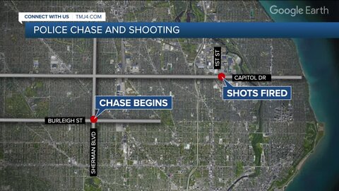 Suspects shoot at police during chase, vehicle found abandoned in Milwaukee