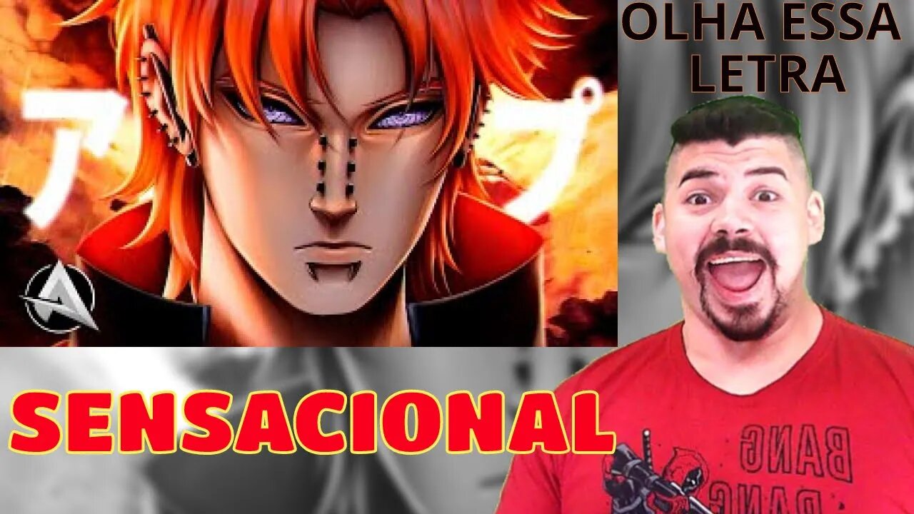 REACT ♪ Nagato-Pain Um Deus AniRap (@Prod Hunter) - MELHOR DO MUNDO