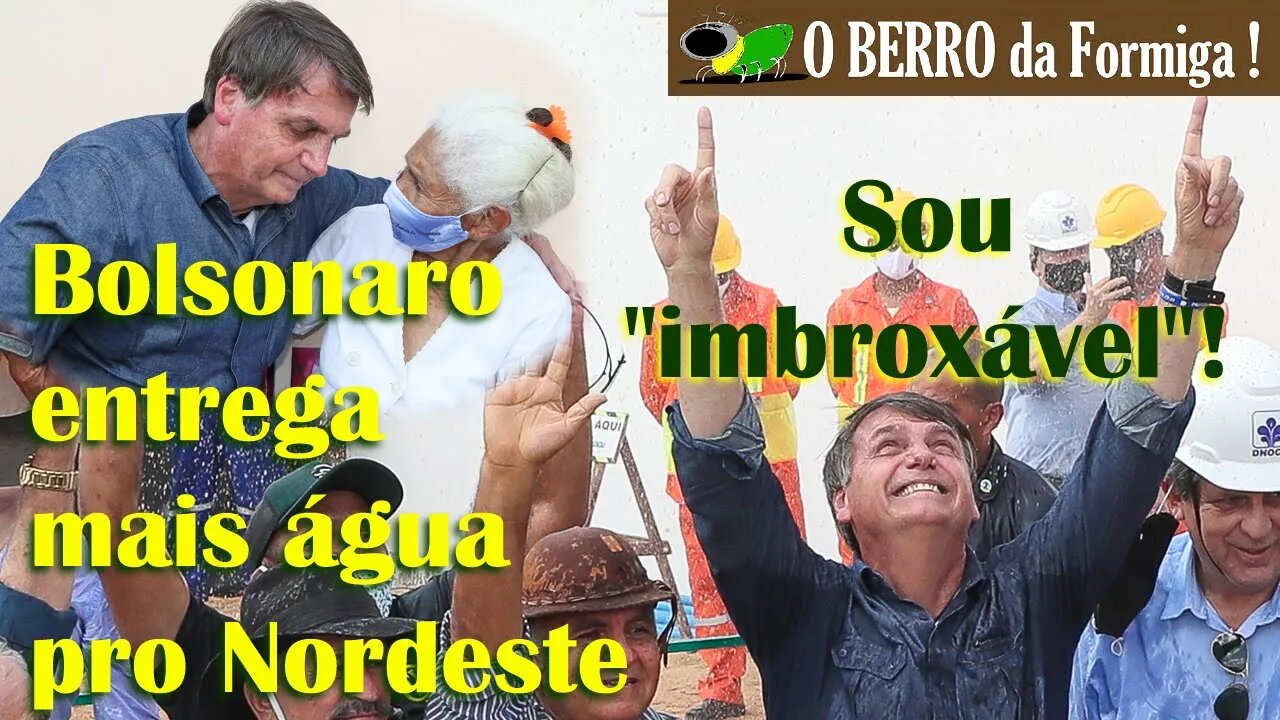 Bolsonaro entrega poços e dessalinizadores em Ipanguaçu-RN - Mais água pro Nordeste