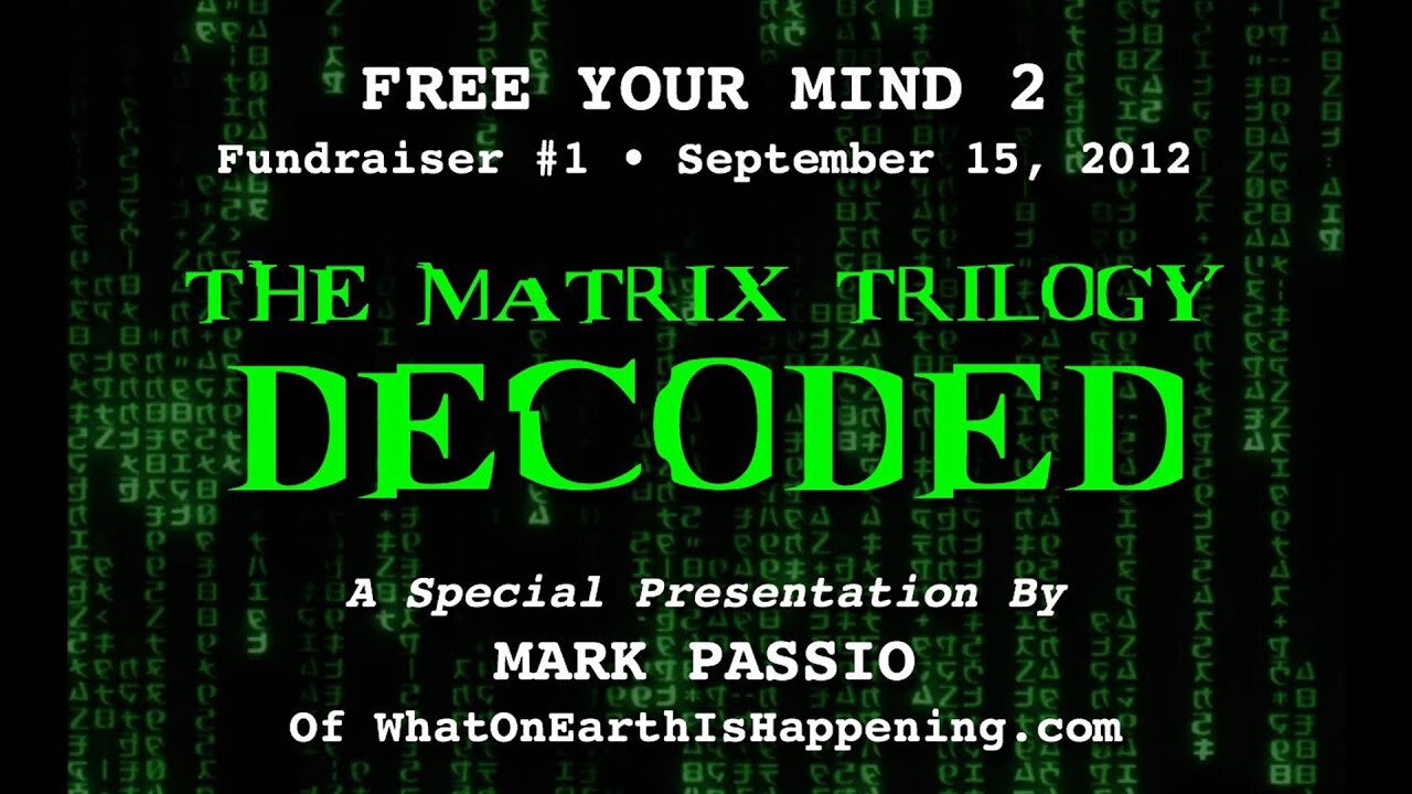 Mark Passio - The Matrix Trilogy Decoded (2012)