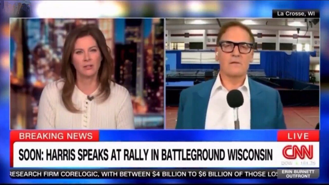 Mark Cuban Says Biden/Harris Let In Over 10 Million Illegals Because Their Hearts Are Too Big