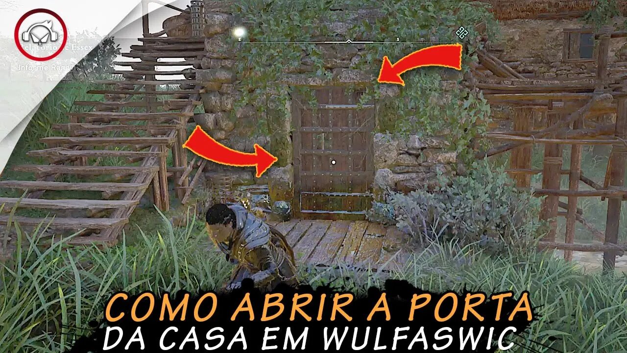 Assassin's creed valhalla, Como abrir a porta da casa em Wulfaswic | super dica PT-BR