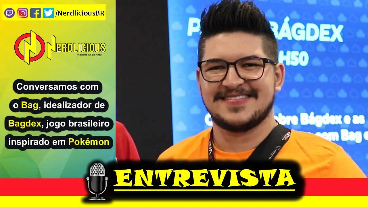 🎙️ ENTREVISTA! Conversamos com o criador de BAGDEX, o jogo brasileiro inspirado em Pokémon. Confira!