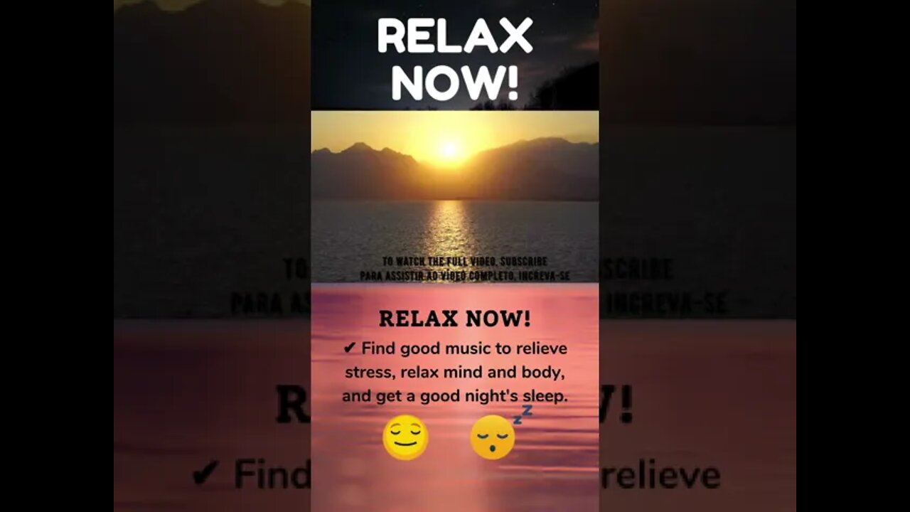 RELAX NOW! Music to relax, meditate and sleep.v1 #Shorts