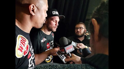 Francis Lafrenière réagit suite à son combat contre Albert Onolunose