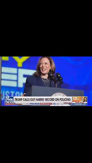 How does VP Harris feel about police officers?