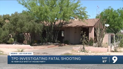 Teen shot and killed at house party Saturday near 27th and Country Club