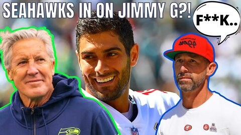 Seattle Seahawks "WAITING" on Jimmy Garoppolo To Be Released From 49ers?! Browns Laying in Weeds