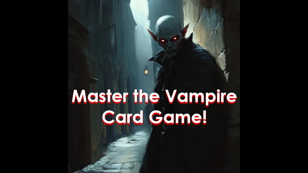 Vampire The Masquerade: Card Game Explained – Gothic Intrigue and Strategy - 5-Minute Nerd Epi 41