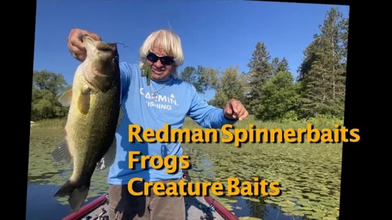 Spinnerbaits, Frogs, Creatures! Strike shots, Amazing Day!