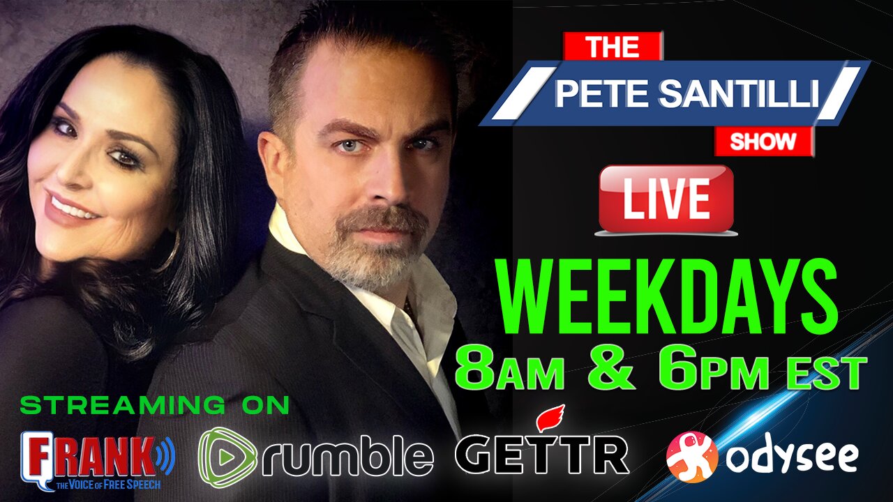 🚨RE-BROADCAST🚨 SANTILLI BROADCASTING NETWORK STREAMING THE PETE SANTILLI SHOW 24/7 @ PETELIVE.TV