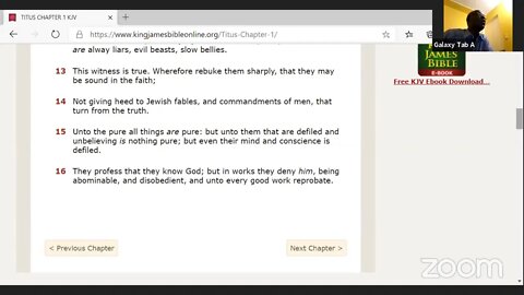 TOPM Ministry's Wednesday Night Study