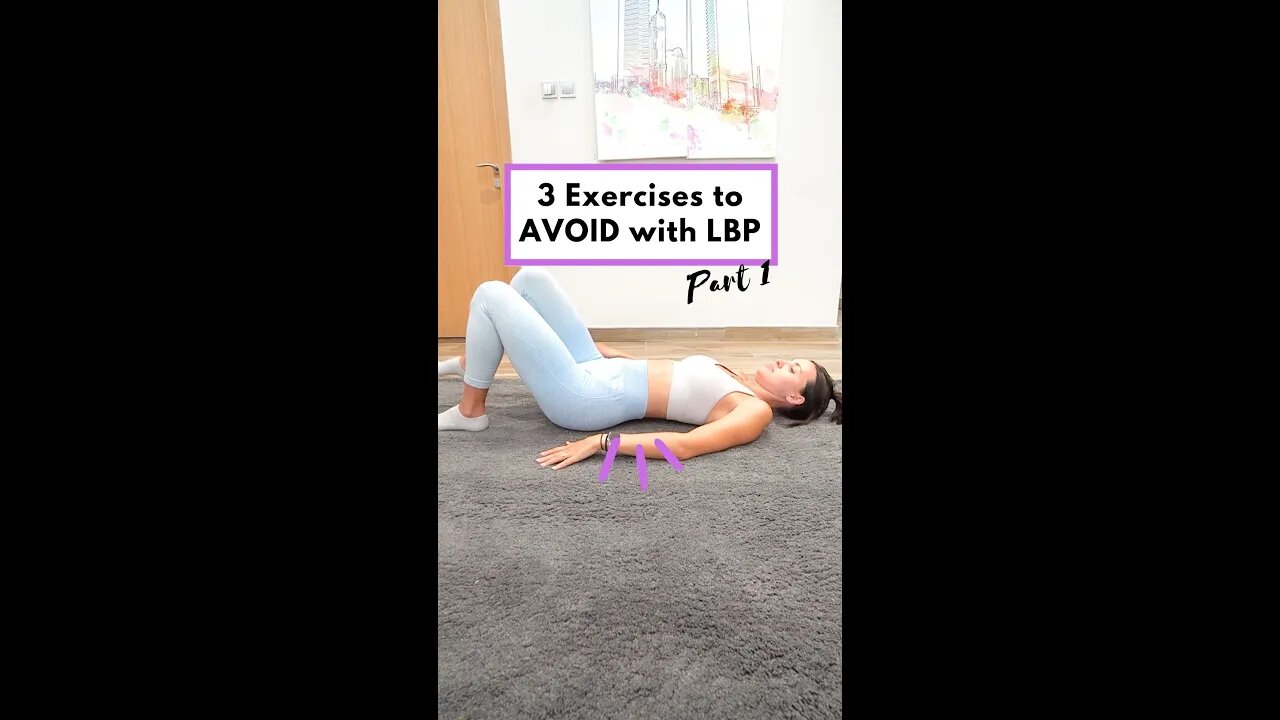 Which exercises are bad for lower back pain?