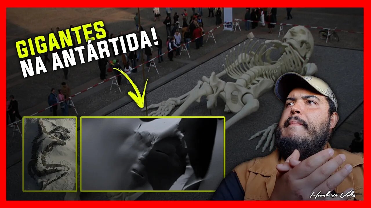 NEFILINS NA ANTÁRTIDA? GIGANTES E O MUNDO RESETADO!!