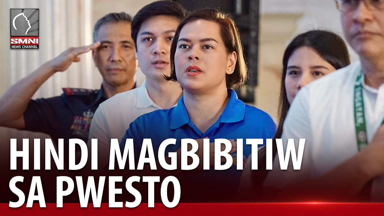 VP Sara, hindi magbibitiw sa pwesto kasunod ng umano'y pagtakbo sa susunod na eleksyon