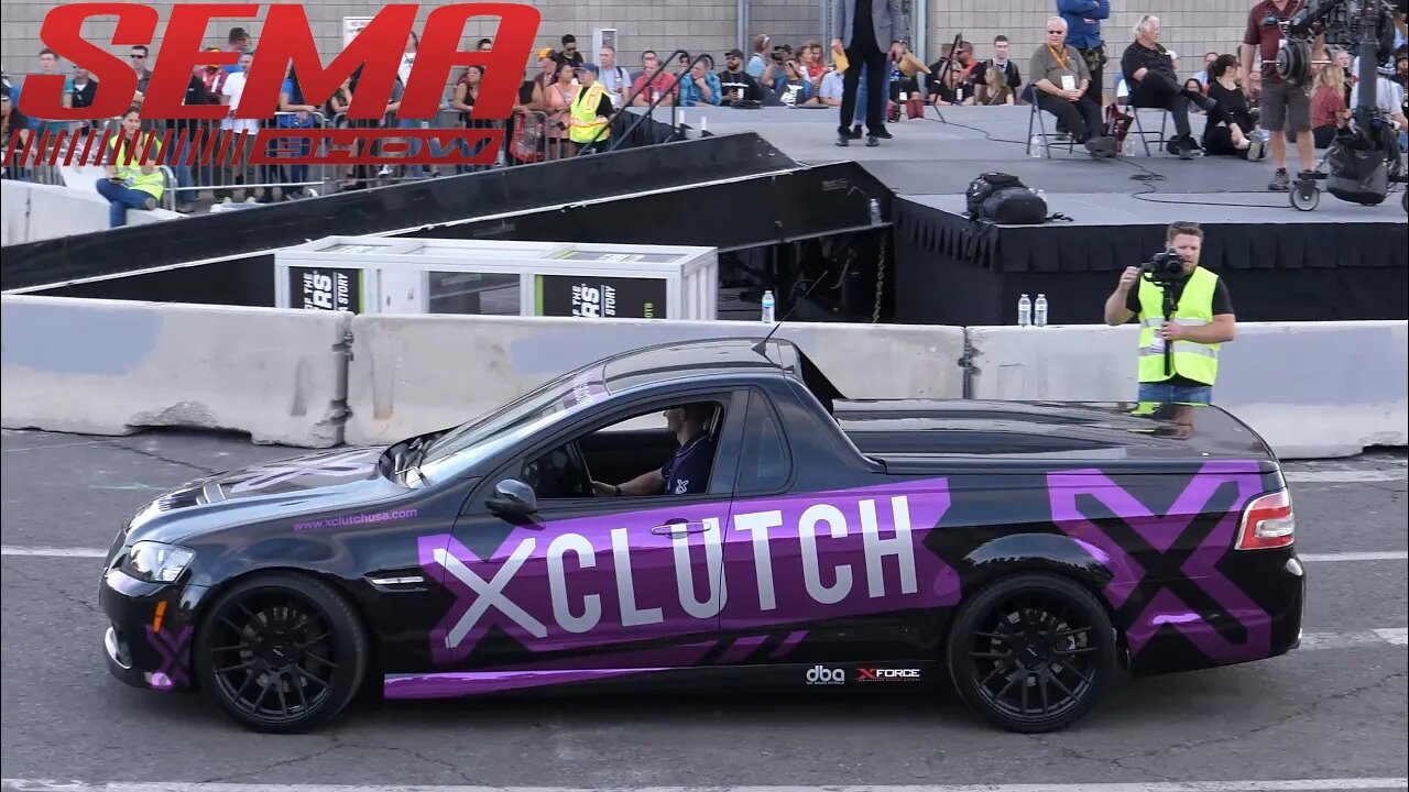 Cars Leaving SEMA Show - CRUISE TO IGNITED AFTERPARTY