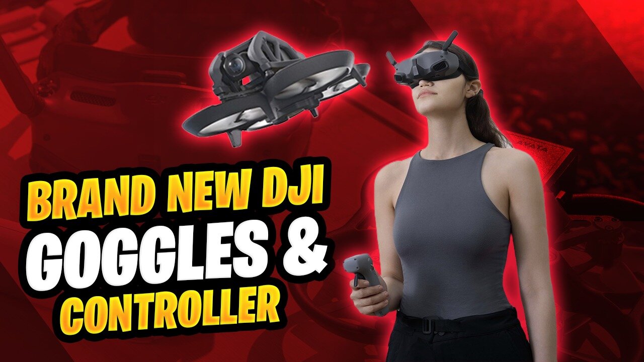 NEW DJI INTEGRA GOGGLES & RC MOTION CONTROLLER 2: Everything you NEED to Know