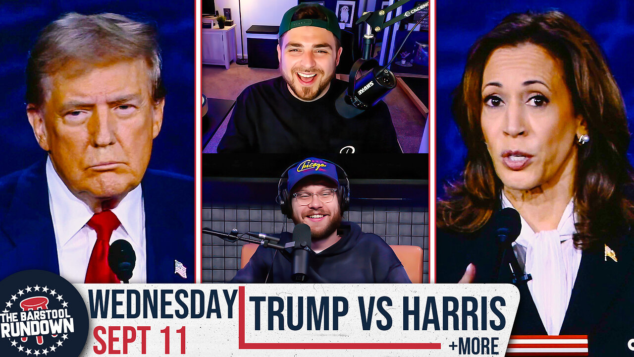 Jemele Hill Gets Trolled During Presidential Debate - Barstool Rundown - September 11th, 2024