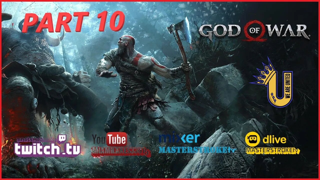 MASTERSTROKEtv Let's Play God of War - Part 10 #Gaming #Streaming #Letsplay #Subscribe