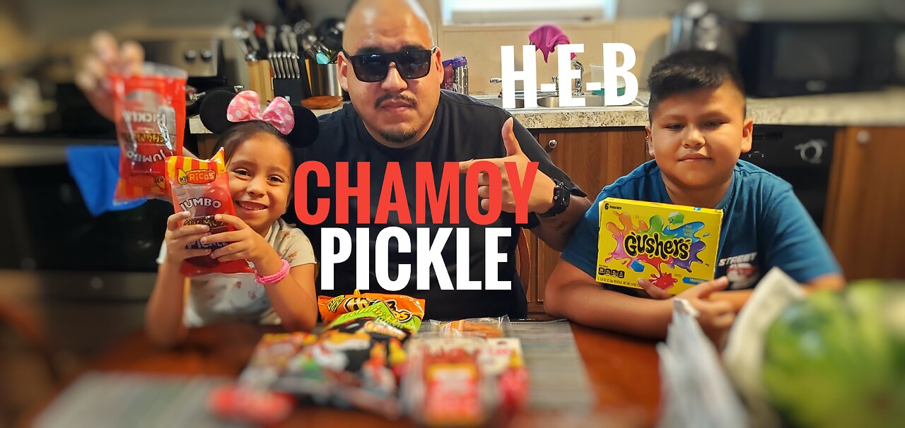 H-E-B DIY Trying out the chamoy Pickle kit our version